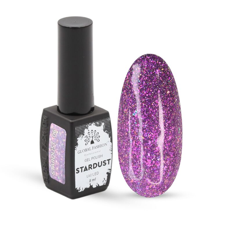 Stardust Gel Polish 8ml Unleash a Universe of Shimmering Hues on Your Fingertips with 22 amazing Colors - 06